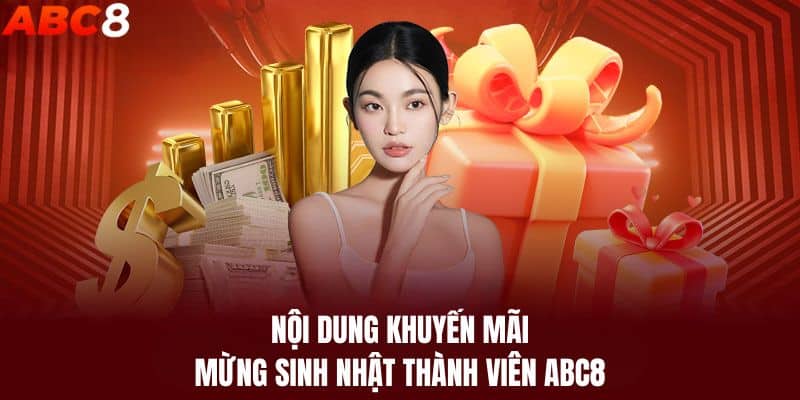 Nội dung chương trình khuyến mãi mừng sinh nhật thành viên